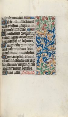 Book of Hours (Use of Rouen): fol. 87r, c. 1470. Creator: Master of the Geneva Latini (French, active Rouen, 1460-80)