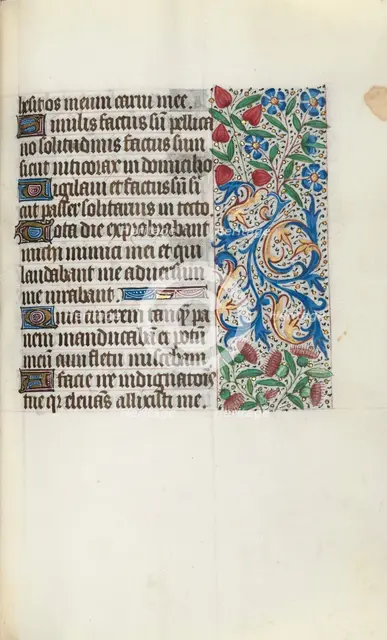 Book of Hours (Use of Rouen): fol. 88r, c. 1470. Creator: Master of the Geneva Latini (French, active Rouen, 1460-80).