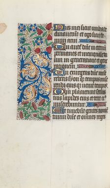 Book of Hours (Use of Rouen): fol. 88v, c. 1470. Creator: Master of the Geneva Latini (French, active Rouen, 1460-80)
