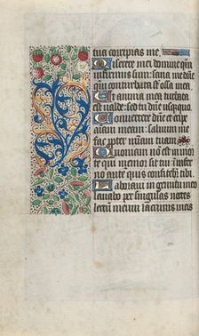 Book of Hours (Use of Rouen): fol. 80v, c. 1470. Creator: Master of the Geneva Latini (French, active Rouen, 1460-80)
