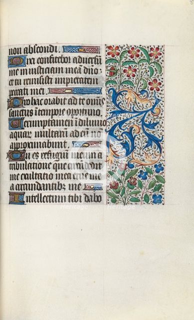 Book of Hours (Use of Rouen): fol. 82r, c. 1470. Creator: Master of the Geneva Latini (French, active Rouen, 1460-80).