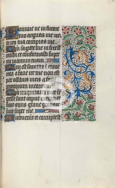 Book of Hours (Use of Rouen): fol. 83r, c. 1470. Creator: Master of the Geneva Latini (French, active Rouen, 1460-80).