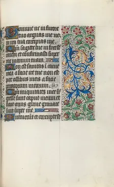 Book of Hours (Use of Rouen): fol. 83r, c. 1470. Creator: Master of the Geneva Latini (French, active Rouen, 1460-80)