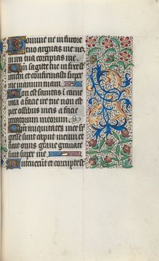 Book of Hours (Use of Rouen): fol. 83r, c. 1470. Creator: Master of the Geneva Latini (French, active Rouen, 1460-80)