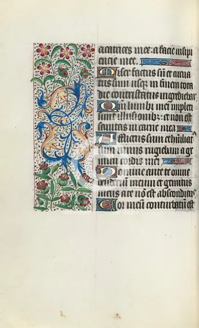 Book of Hours (Use of Rouen): fol. 83v, c. 1470. Creator: Master of the Geneva Latini (French, active Rouen, 1460-80).
