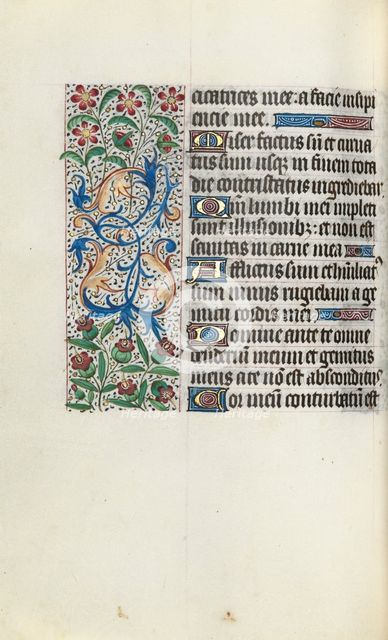 Book of Hours (Use of Rouen): fol. 83v, c. 1470. Creator: Master of the Geneva Latini (French, active Rouen, 1460-80).