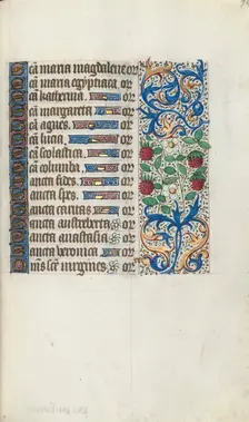 Book of Hours (Use of Rouen): fol. 94r, c. 1470. Creator: Master of the Geneva Latini (French, active Rouen, 1460-80)