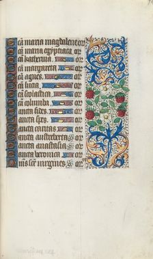 Book of Hours (Use of Rouen): fol. 94r, c. 1470. Creator: Master of the Geneva Latini (French, active Rouen, 1460-80)