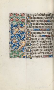 Book of Hours (Use of Rouen): fol. 95v, c. 1470. Creator: Master of the Geneva Latini (French, active Rouen, 1460-80)