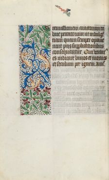 Book of Hours (Use of Rouen): fol. 96v, c. 1470. Creator: Master of the Geneva Latini (French, active Rouen, 1460-80)
