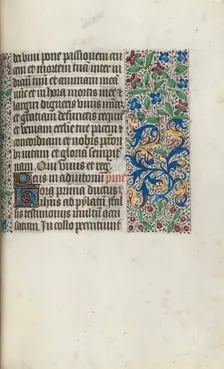 Book of Hours (Use of Rouen): fol. 97r, c. 1470. Creator: Master of the Geneva Latini (French, active Rouen, 1460-80)