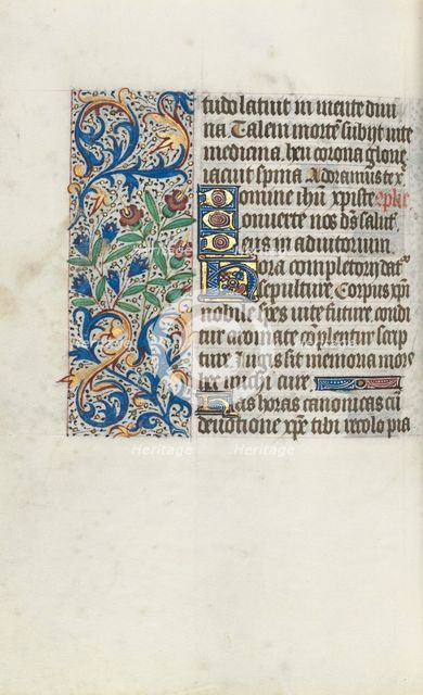 Book of Hours (Use of Rouen): fol. 98v, c. 1470. Creator: Master of the Geneva Latini (French, active Rouen, 1460-80).