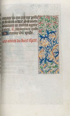 Book of Hours (Use of Rouen): fol. 99r, c. 1470. Creator: Master of the Geneva Latini (French, active Rouen, 1460-80)