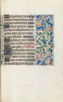 Book of Hours (Use of Rouen): fol. 90r, c. 1470. Creator: Master of the Geneva Latini (French, active Rouen, 1460-80)