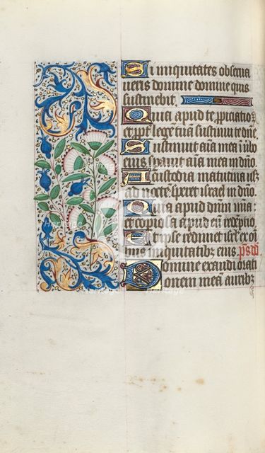 Book of Hours (Use of Rouen): fol. 90v, c. 1470. Creator: Master of the Geneva Latini (French, active Rouen, 1460-80).