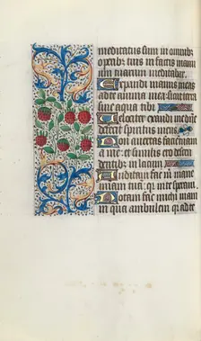 Book of Hours (Use of Rouen): fol. 91v, c. 1470. Creator: Master of the Geneva Latini (French, active Rouen, 1460-80)
