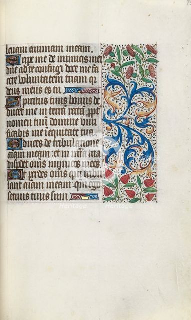 Book of Hours (Use of Rouen): fol. 92r, c. 1470. Creator: Master of the Geneva Latini (French, active Rouen, 1460-80).