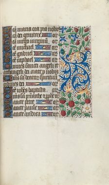 Book of Hours (Use of Rouen): fol. 93r, c. 1470. Creator: Master of the Geneva Latini (French, active Rouen, 1460-80)