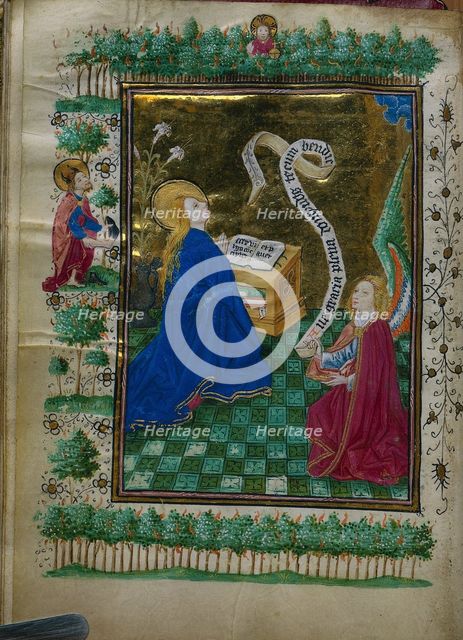 Book of Hours (Use of Utrecht), c. 1460-1465. Creator: Master of Gijsbrecht van Brederode (Netherlandish); Master of the Boston City of God (Netherlandish).