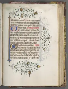 Book of Hours (Use of Utrecht): fol. 175r, Text, c. 1460-1465. Creator: Master of Gijsbrecht van Brederode (Netherlandish); Master of the Boston City of God (Netherlandish)