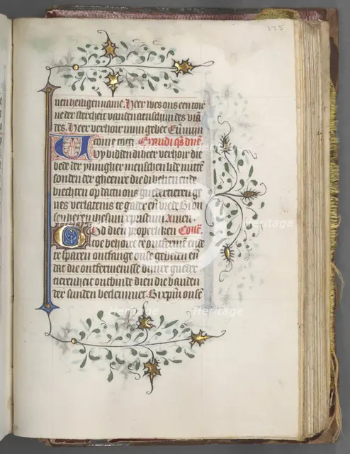 Book of Hours (Use of Utrecht): fol. 175r, Text, c. 1460-1465. Creator: Master of Gijsbrecht van Brederode (Netherlandish); Master of the Boston City of God (Netherlandish).