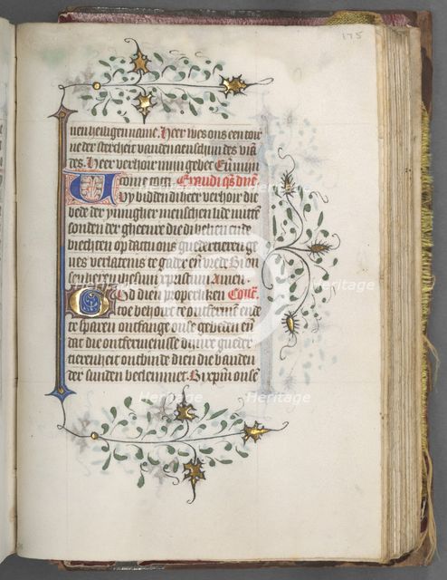 Book of Hours (Use of Utrecht): fol. 175r, Text, c. 1460-1465. Creator: Master of Gijsbrecht van Brederode (Netherlandish); Master of the Boston City of God (Netherlandish).