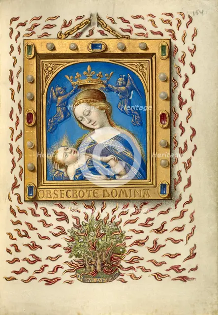 Book of Hours, about 1480-1490. Creators: Georges Trubert, Jean Bourdichon.
