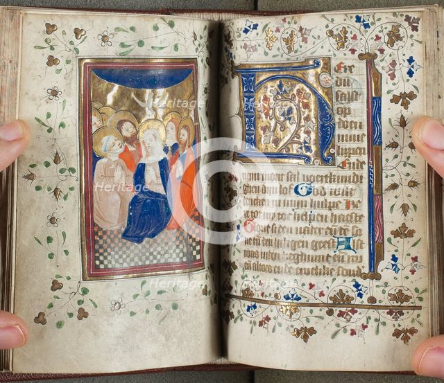 Book of Hours, c.1420 (20th century binding). Creator: Unknown.