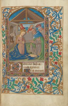 Book of Hours for the Use of Limoges, 1480/1500 (late 15th century binding). Creator: Master of Catherine Gentille