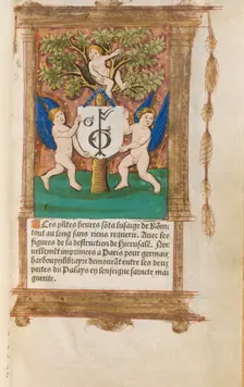 Book of Hours, French, 1518-21. Creators: Gilles Hardouyn, Germain Hardouyn