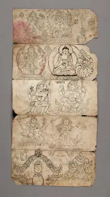 Book of Iconography (image 1 of 2), c1800. Creator: Unknown