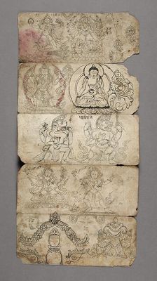 Book of Iconography (image 1 of 2), c1800. Creator: Unknown