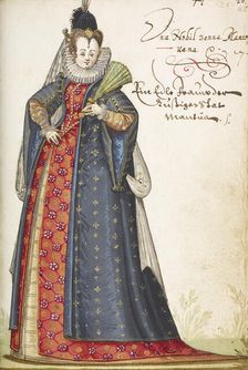 Book of Italian Costumes, c1588. Creator: Niclauss Kippell