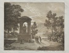 Book of Lithograph Trials using different means of Drawing such as Crayon, Pen, Brush..., c. 1816. Creator: Godefroy Engelmann (French, 1788-1839)