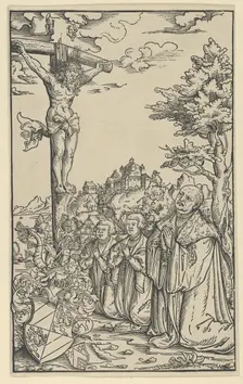 Book-Plate of Christoph Scheurl, 16th century. Creators: Lucas Cranach the Younger, Workshop of Lucas Cranach the Younger