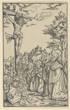 Book-Plate of Christoph Scheurl, 16th century. Creators: Lucas Cranach the Younger, Workshop of Lucas Cranach the Younger
