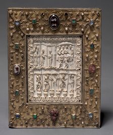 Book-Shaped Reliquary, c. 1000. Creator: Master of the Registrum Gregorii (German), circle of