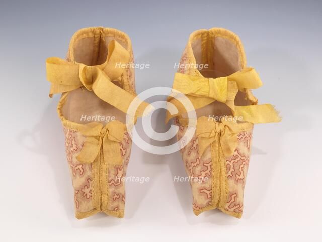 Bootees, American, 1840-50. Creator: Unknown.