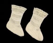Bootees, American, 1840-60. Creator: Unknown