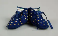 Bootees, American, 1860-80. Creator: Unknown