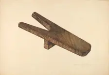 Bootjack, 1935/1942. Creator: Isabelle De Strange