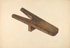 Bootjack, 1935/1942. Creator: Isabelle De Strange