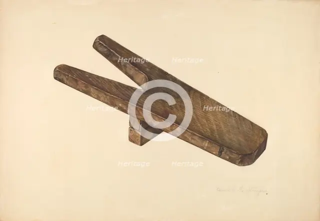 Bootjack, 1935/1942. Creator: Isabelle De Strange.