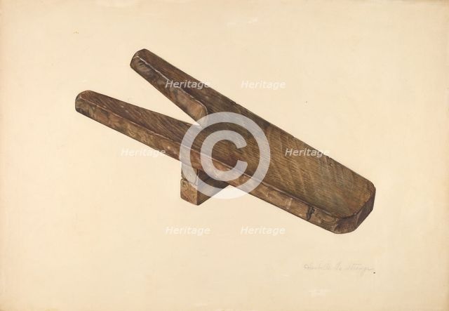 Bootjack, 1935/1942. Creator: Isabelle De Strange.