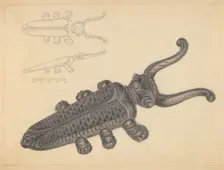 Bootjack, c. 1936. Creator: Filippo Porreca