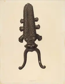 Bootjack, c. 1937. Creator: Albert Geuppert