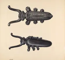 Bootjack, c. 1937. Creator: Elmer Weise