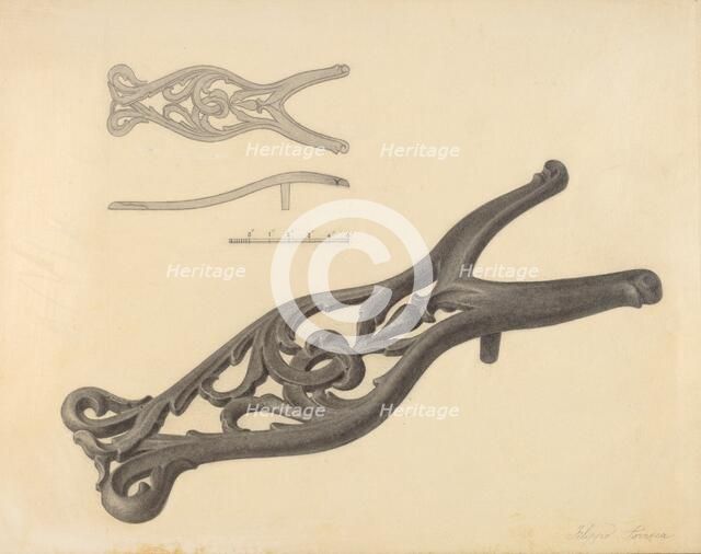 Bootjack, c. 1937. Creator: Filippo Porreca.