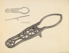 Bootjack, c. 1937. Creator: Salvatore Borrazzo