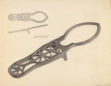 Bootjack, c. 1937. Creator: Salvatore Borrazzo